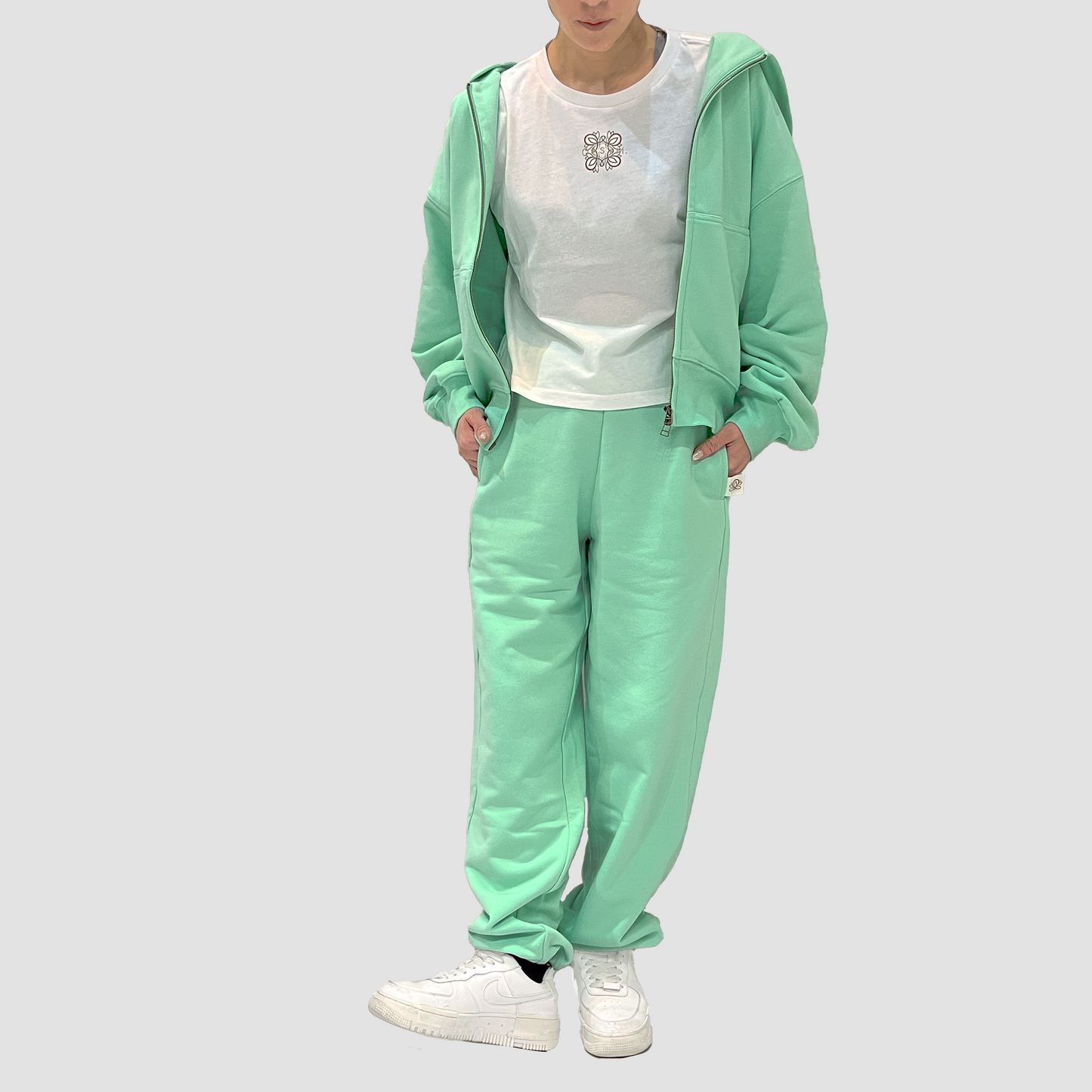 OASYM.オリジナル裏毛フーディ　2色展開