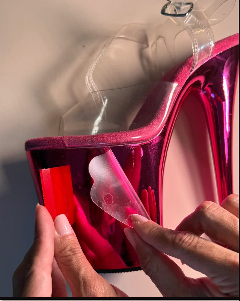P♡LE MOM 正規品Jewel Heelsブランドに対応 JEWEL HEELSブランド用インビジブルヒールプロテクタープロシリーズ